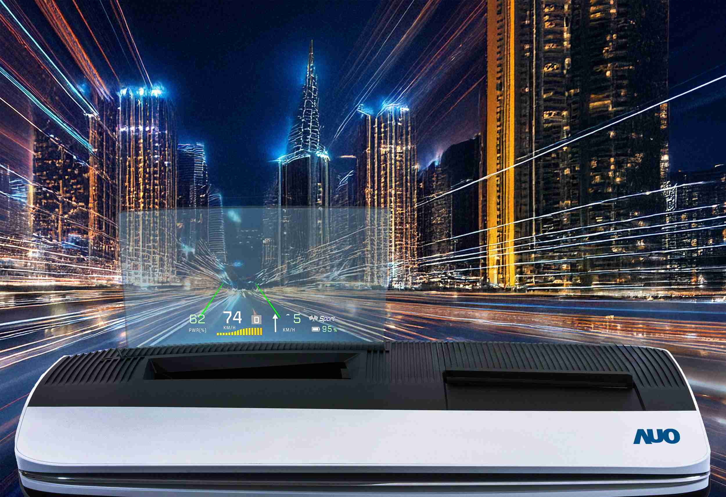 william威廉中文官网推出13吋Micro LED抬头显示器，，提供高入眼亮度、、高色彩饱和度的显示质量，，，，在阳光下或黑暗中都清晰可见，，，并利用Micro LED模块体积小的优势，，，解决车用空间有限的痛点